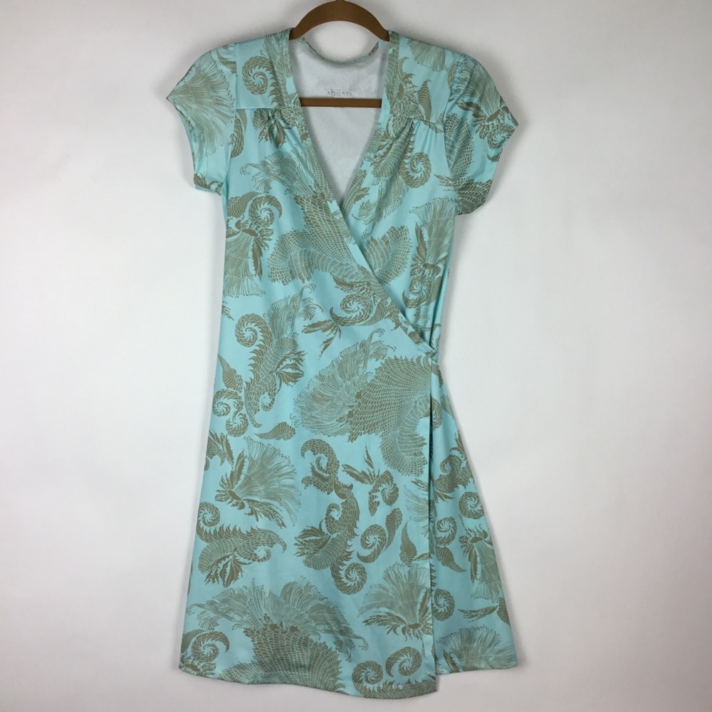 ATHLETA WRAP DRESS